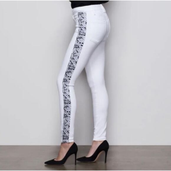 Good American High Waist Good Legs Snake Stripe 25 - Picture 1 of 9